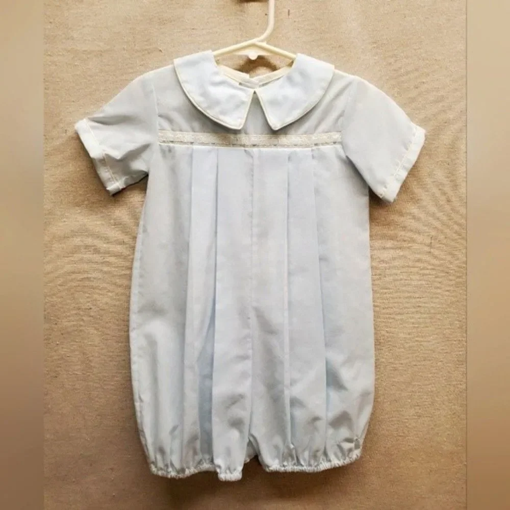 Sweet Inspirations Baby Boy Blue Romper is Size 3T